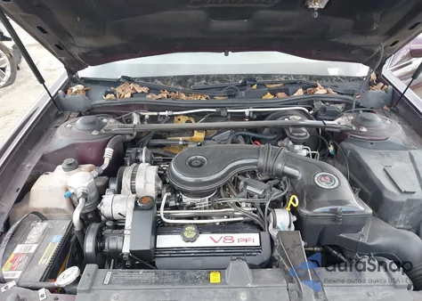 1995 Cadillac Deville z USA, uszkodzony, nr VIN 1G6KD52B8SU232420